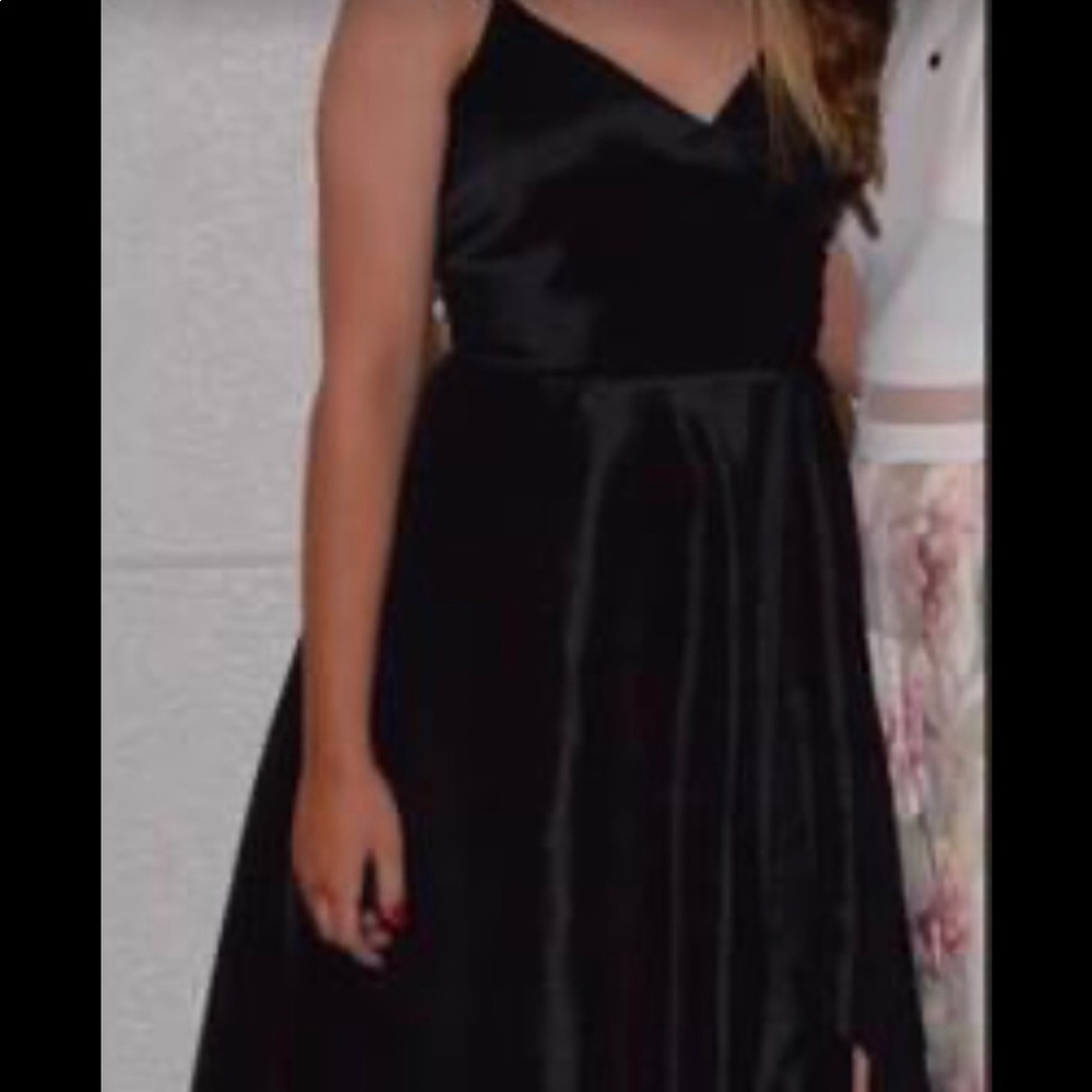 Classy Black Prom dress with Slit